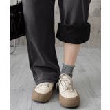 裏起毛デニムパンツウエスト調節ボタン付き | SUNSHINE CLOSET | 詳細画像20