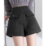 ラメ付きショートパンツ 秋冬 ツイード風 | SUNSHINE CLOSET | 詳細画像1 