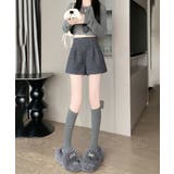 ラメツイード風ショートパンツハイウエスト | SUNSHINE CLOSET | 詳細画像13 