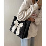 ビッグリボントートバッグ 肩掛け 軽量鞄 | SUNSHINE CLOSET | 詳細画像3 