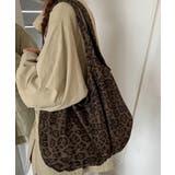 レオパードトートバッグ 大容量バッグ軽い | SUNSHINE CLOSET | 詳細画像6 