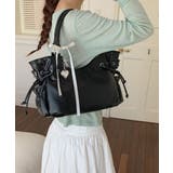 レディース 韓国風斜め掛け鞄 ドロストバッグ | SUNSHINE CLOSET | 詳細画像1