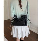 レディース 韓国風斜め掛け鞄 ドロストバッグ | SUNSHINE CLOSET | 詳細画像5