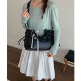 レディース 韓国風斜め掛け鞄 ドロストバッグ | SUNSHINE CLOSET | 詳細画像6