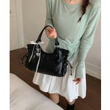 レディース 韓国風斜め掛け鞄 ドロストバッグ | SUNSHINE CLOSET | 詳細画像7