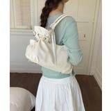 レディース 韓国風斜め掛け鞄 ドロストバッグ | SUNSHINE CLOSET | 詳細画像8