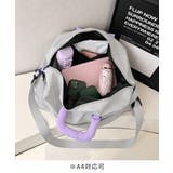 2WAYショルダートラベルバッグレディース配色チェック柄 一泊二泊ユニセックス旅… | SUNSHINE CLOSET | 詳細画像26