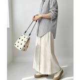 小さめハンドバッグ 大人可愛いバケツバッグ 水玉柄ニットトート | SUNSHINE CLOSET | 詳細画像11 