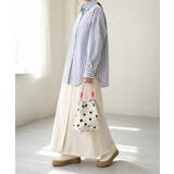 小さめハンドバッグ 大人可愛いバケツバッグ 水玉柄ニットトート | SUNSHINE CLOSET | 詳細画像14 