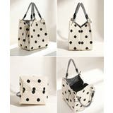 小さめハンドバッグ 大人可愛いバケツバッグ 水玉柄ニットトート | SUNSHINE CLOSET | 詳細画像21 