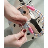 小さめハンドバッグ 大人可愛いバケツバッグ 水玉柄ニットトート | SUNSHINE CLOSET | 詳細画像26 