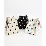 小さめハンドバッグ 大人可愛いバケツバッグ 水玉柄ニットトート | SUNSHINE CLOSET | 詳細画像29 