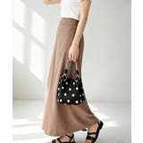 小さめハンドバッグ 大人可愛いバケツバッグ 水玉柄ニットトート | SUNSHINE CLOSET | 詳細画像4 