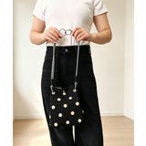 小さめハンドバッグ 大人可愛いバケツバッグ 水玉柄ニットトート | SUNSHINE CLOSET | 詳細画像6 
