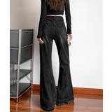 レトロ フレアデニムパンツ ローエッジ | SUNSHINE CLOSET | 詳細画像15 