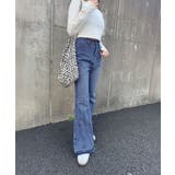 レトロ フレアデニムパンツ ローエッジ | SUNSHINE CLOSET | 詳細画像23 