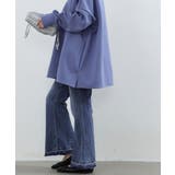 レトロ フレアデニムパンツ ローエッジ | SUNSHINE CLOSET | 詳細画像26 