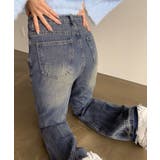 レトロ フレアデニムパンツ ローエッジ | SUNSHINE CLOSET | 詳細画像30 