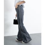 レトロ フレアデニムパンツ ローエッジ | SUNSHINE CLOSET | 詳細画像34 