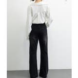 レトロ フレアデニムパンツ ローエッジ | SUNSHINE CLOSET | 詳細画像40 