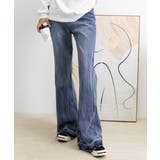 レトロ フレアデニムパンツ ローエッジ | SUNSHINE CLOSET | 詳細画像41 