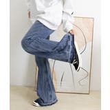 レトロ フレアデニムパンツ ローエッジ | SUNSHINE CLOSET | 詳細画像42 