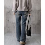 レトロ フレアデニムパンツ ローエッジ | SUNSHINE CLOSET | 詳細画像47 