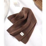 暖かいリブニットマフラー カシミアタッチ | SUNSHINE CLOSET | 詳細画像12 