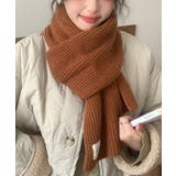 暖かいリブニットマフラー カシミアタッチ | SUNSHINE CLOSET | 詳細画像13 