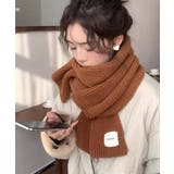 暖かいリブニットマフラー カシミアタッチ | SUNSHINE CLOSET | 詳細画像14 