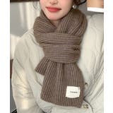 暖かいリブニットマフラー カシミアタッチ | SUNSHINE CLOSET | 詳細画像15 