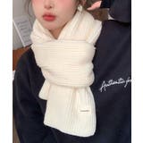 暖かいリブニットマフラー カシミアタッチ | SUNSHINE CLOSET | 詳細画像5 