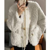 ボアジャケット もこもこアウター 韓国風 | SUNSHINE CLOSET | 詳細画像1 