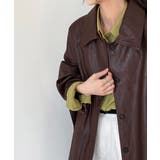 エコレザーロングジャケット韓国風アウター | SUNSHINE CLOSET | 詳細画像14