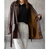 エコレザーロングジャケット韓国風アウター | SUNSHINE CLOSET | 詳細画像21