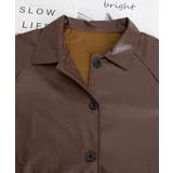 エコレザーロングジャケット韓国風アウター | SUNSHINE CLOSET | 詳細画像28