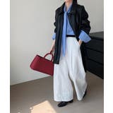 エコレザーロングジャケット韓国風アウター | SUNSHINE CLOSET | 詳細画像9