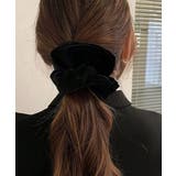 ベルベット質感髪留め 光沢感シュシュ柔らかい 簡単まとめ髪 | SUNSHINE CLOSET | 詳細画像4 