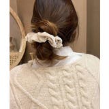 ベルベット質感髪留め 光沢感シュシュ柔らかい 簡単まとめ髪 | SUNSHINE CLOSET | 詳細画像8 