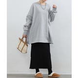 ビッグシルエットスウェット裏起毛トップス | SUNSHINE CLOSET | 詳細画像11