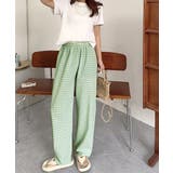 ギンガムチェックパンツ レディース 春夏 | SUNSHINE CLOSET | 詳細画像11