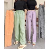 ギンガムチェックパンツ レディース 春夏 | SUNSHINE CLOSET | 詳細画像20