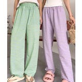 ギンガムチェックパンツ レディース 春夏 | SUNSHINE CLOSET | 詳細画像23