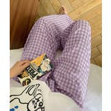ギンガムチェックパンツ レディース 春夏 | SUNSHINE CLOSET | 詳細画像4