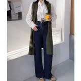 レディースデニムパンツウエストボタン調節 | SUNSHINE CLOSET | 詳細画像4 