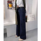 レディースデニムパンツウエストボタン調節 | SUNSHINE CLOSET | 詳細画像5 