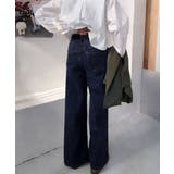 レディースデニムパンツウエストボタン調節 | SUNSHINE CLOSET | 詳細画像6 