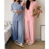 パジャマ上下セット 夏パジャマ冷感タッチ とろみ素材リラックスウェア | SUNSHINE CLOSET | 詳細画像12 