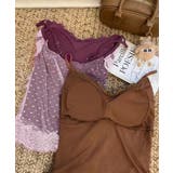 レディース カップ付きインナー 透け感チュール畳み着 | SUNSHINE CLOSET | 詳細画像24 