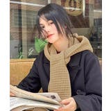 フード付きニットマフラー韓国風バラクラバ | SUNSHINE CLOSET | 詳細画像10 